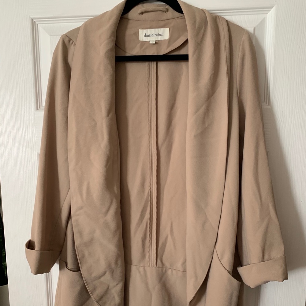 Tan blazer